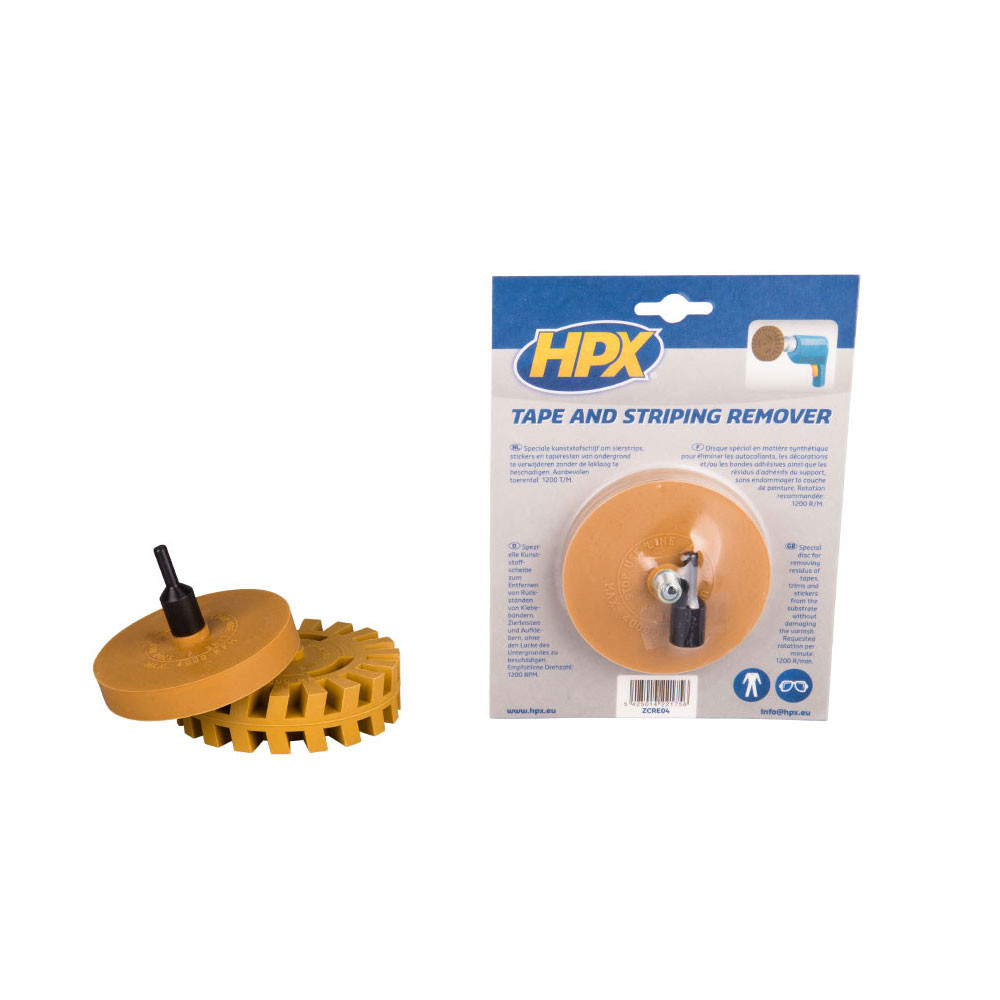 Remoção da cola HPX disco + eixoArray