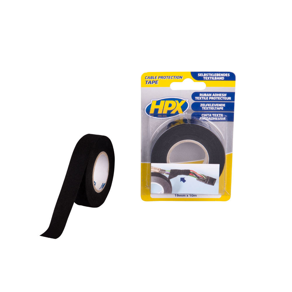 Protección de cables HPX negro 19mm x 10mArray