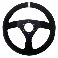 Volante GT2i Pro 330mm Piel Vuelta Negro/Negro Plano