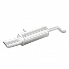 Terminal Escape Inox Inoxcar Renault Clio 3 1.5 DCi Después 2005 1x120mm