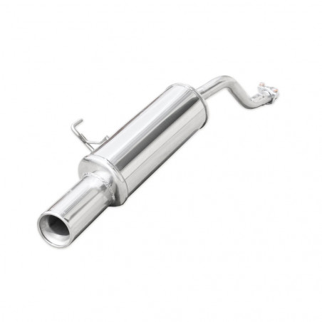 Terminal Escape Inox Inoxcar Renault Clio 2 1.4 16v Después 1999 1x102mm