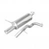 Inoxcar Terminal de Escape em Aço Inoxidável Volkswagen Golf 4 1.6 16v 1997-2003 1x80mm