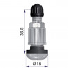 Válvula tubeless metal de alta presión