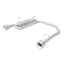 Duplex INOXCAR PEUGEOT 206 1,6 HDI 04-06 saídas redondas 102mm