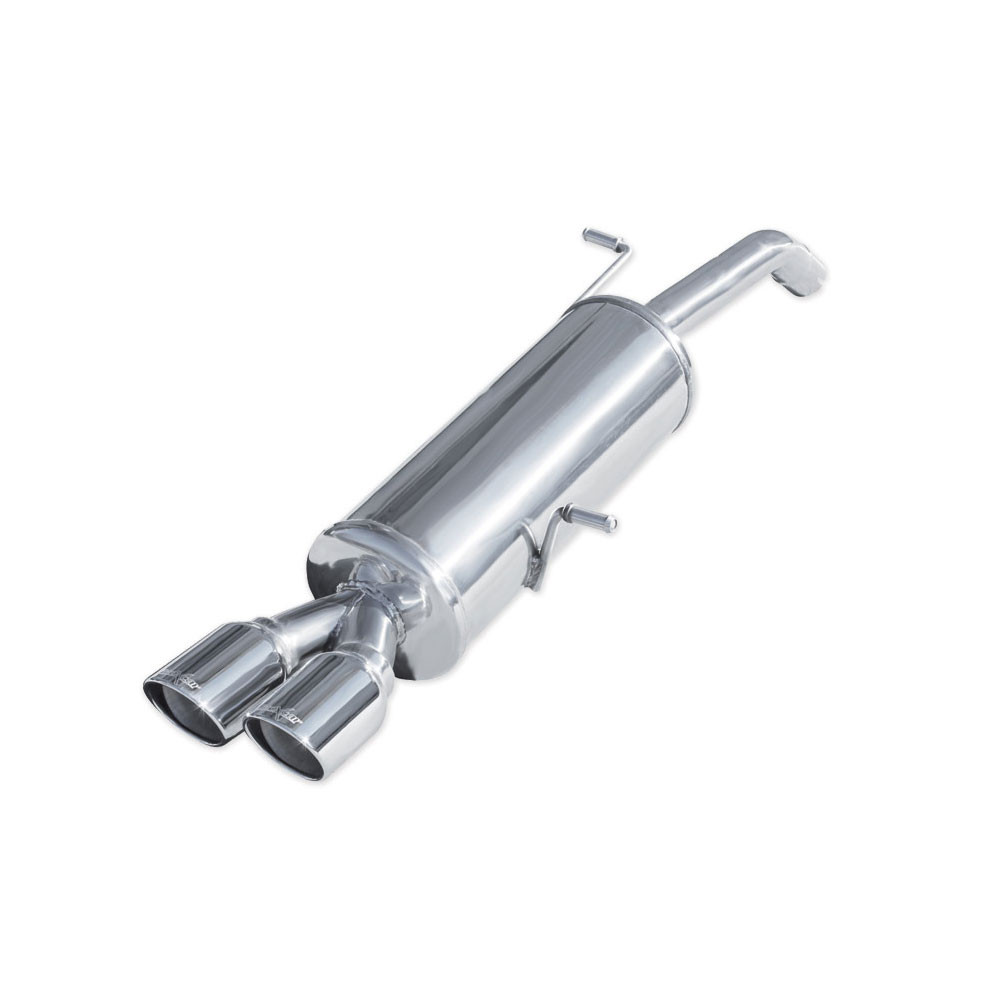 Sistema de escape em aço inoxidável Inoxcar Citroën DS3 1.6 16 Turbo 2x80mm X-RaceArray