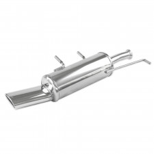 Sistema de escape em aço inoxidável Inoxcar Citroën C4 1.6 16v 1x120/80mm