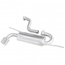 Sistema de escape em aço inoxidável Inoxcar Volkswagen Scirocco 2.0 TFSi 120x80mm