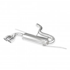 Terminal Escape Inox Inoxcar Audi A3 2.0 TFSI Antes de 2005 2x80mm