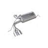 Terminal Escape Inox Inoxcar Audi S3 8L 1999-2003 2x80mm Racing