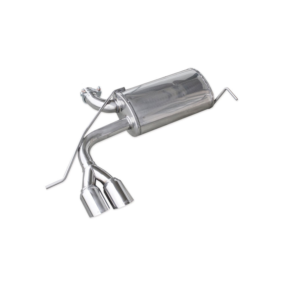 Terminal Escape Inox Inoxcar Audi S3 8L 1999-2003 2x80mm RacingArray
