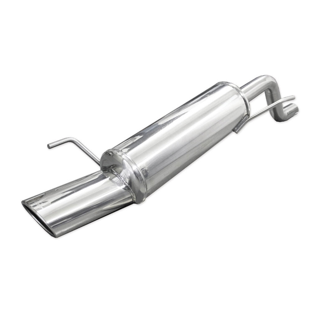 Terminal Escape Inox Inoxcar Fiat Grande Punto 1.3 Antes de 2005  120x80mmArray