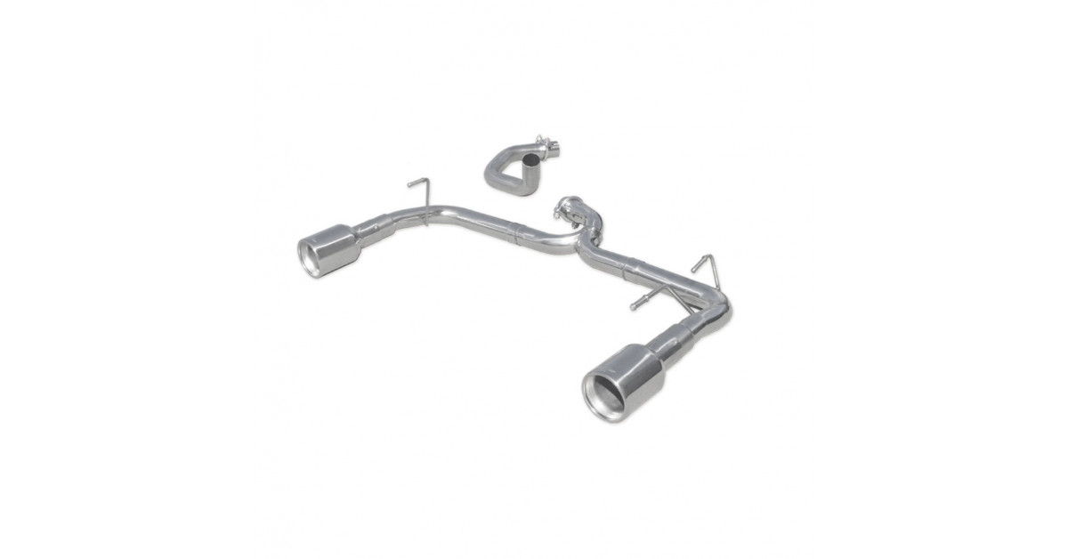 Sistema de escape em aço inoxidável Inoxcar Fiat 500 Abarth 102x80mm