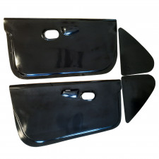 Kit Paneles de Puertas Clio 3 Delantero + Trasero Poliéster