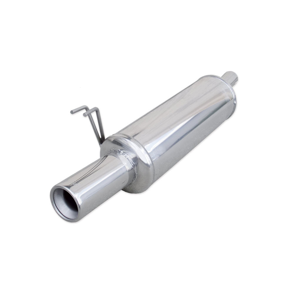 Sistema de escape em aço inoxidável Inoxcar Fiat Bravo 2.0 20V HGT 1995-1998 1x80mmArray