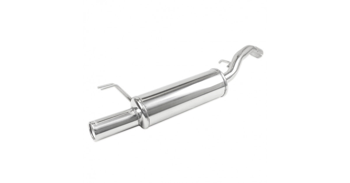 Sistema de Escape Inoxcar em Aço Inoxidável Fiat Stilo 1.8L 16S 133CH 1x80mm