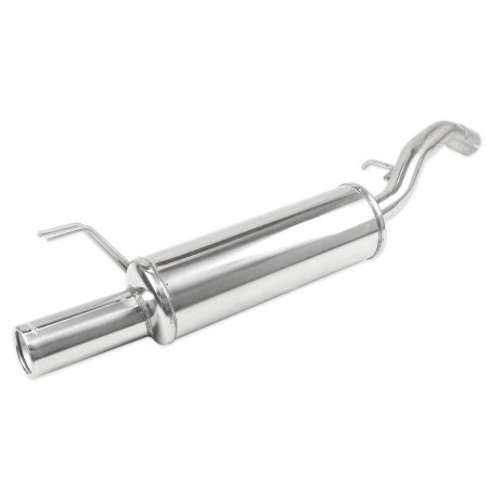 Sistema de Escape Inoxcar em Aço Inoxidável Fiat Stilo 1.8L 16S 133CH 1x80mm