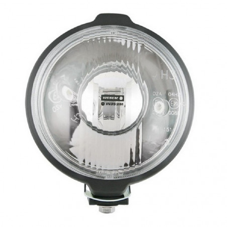 Proyector Largo Alcance 187mm Negro