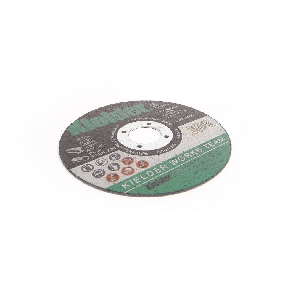 Disco de corte de acera KIELDER 115mm x 1mm x 22.2mm (unidad)Array