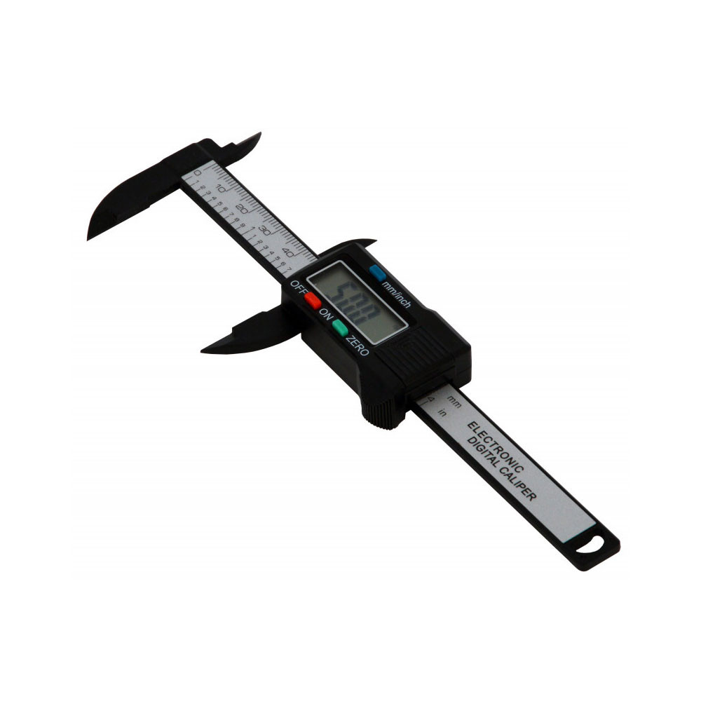 Calibre digital BG-Racing 100mm carbonoArray