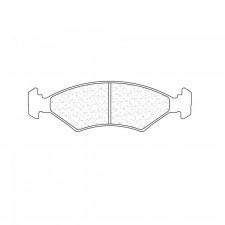 Pastillas de freno CL Brakes (Carbone Lorraine) RC8 delantero