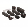 Base de aluminio PIPERCROSS PX300 Weber x 2 (Derecha e izquierda) IDF