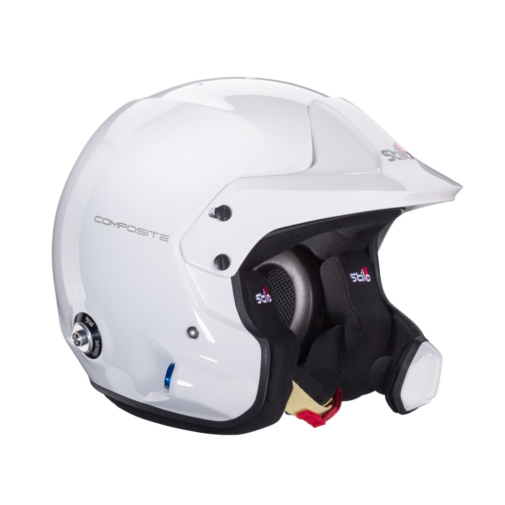 Capacete compósito Stilo Venti WRC branco no interior pretoArray