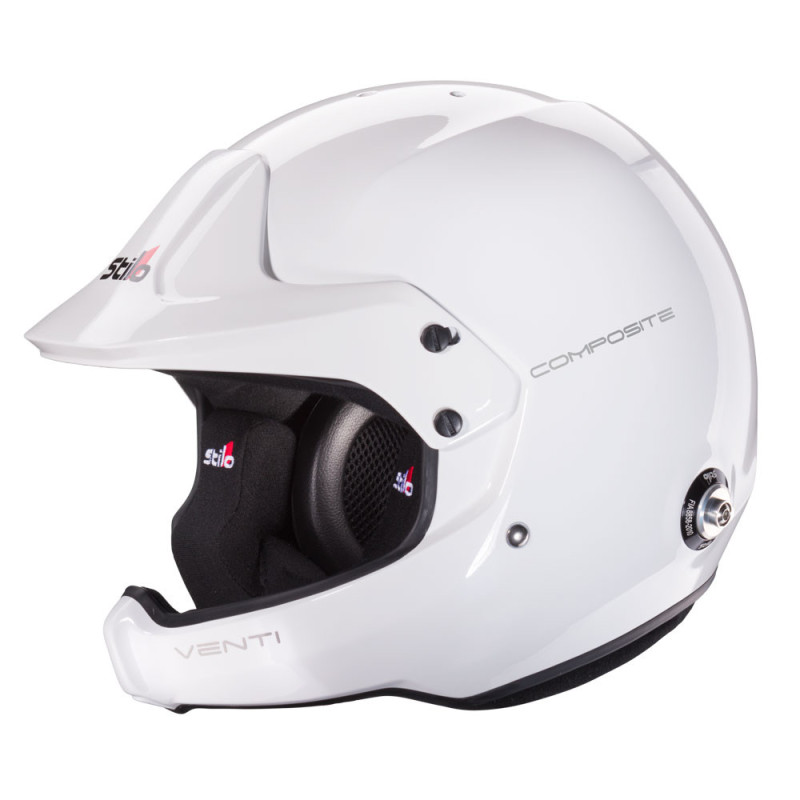 Casco Stilo Venti WRC compuesto blanco interior negroArray