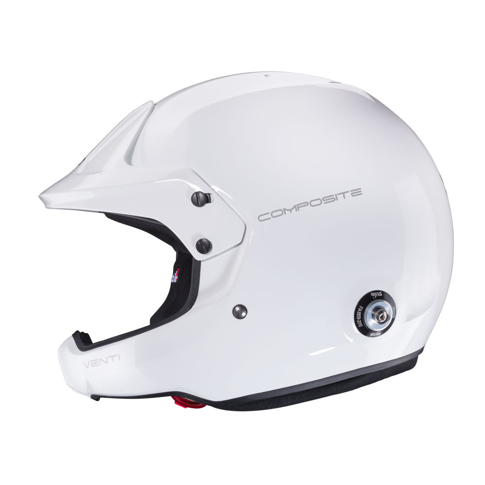 Capacete compósito Stilo Venti WRC branco no interior pretoArray
