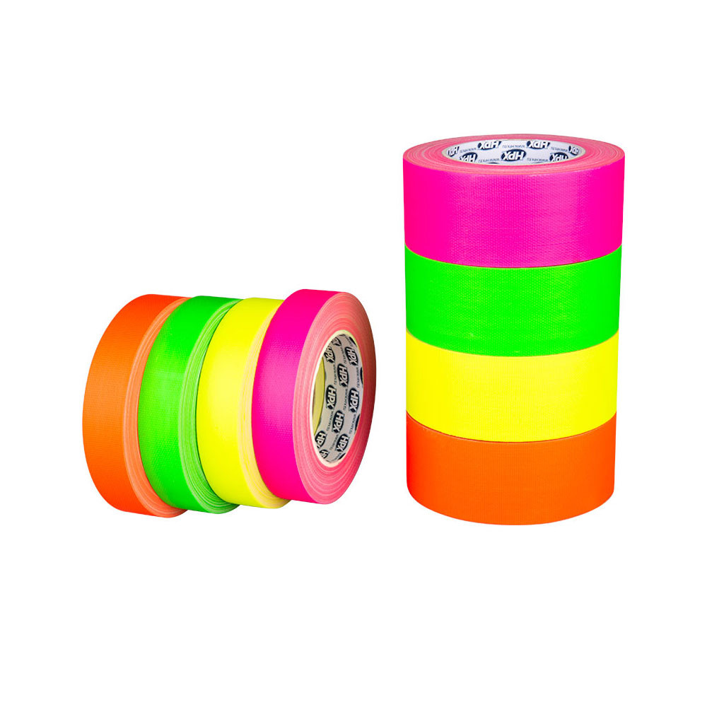 Cinta adhesiva HPX fluorescente 50mmx25mArray