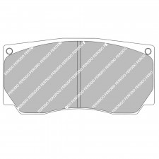 Pastillas de freno Ferodo DS3000 delantero Mitsubishi Evo 9
