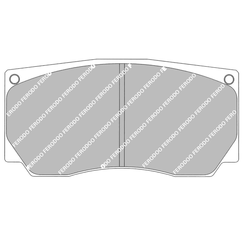Pastilhas de travão Ferodo DS3000 dianteiras Mitsubishi Evo 9Array