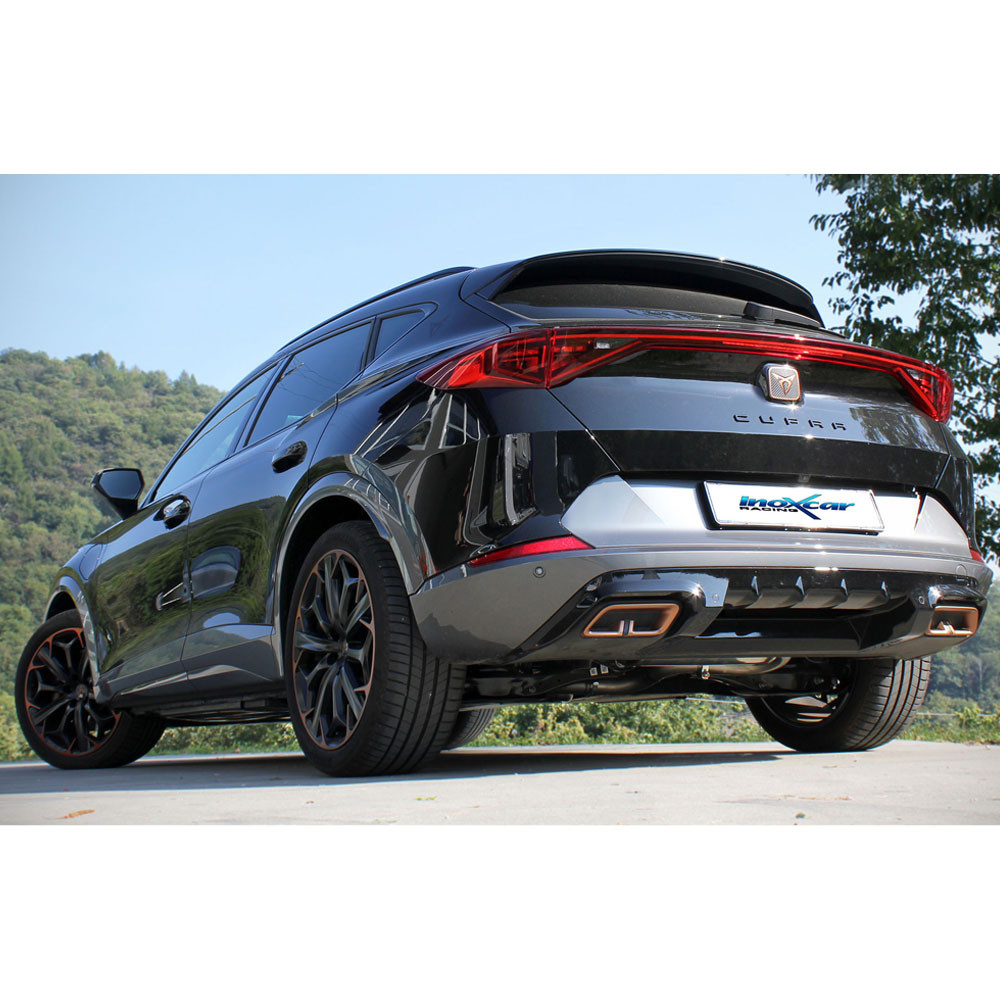 Escape final sin silencioso Inoxcar Cupra Formentor 1,4 e-Hybrid (150cv) después de 2021Array