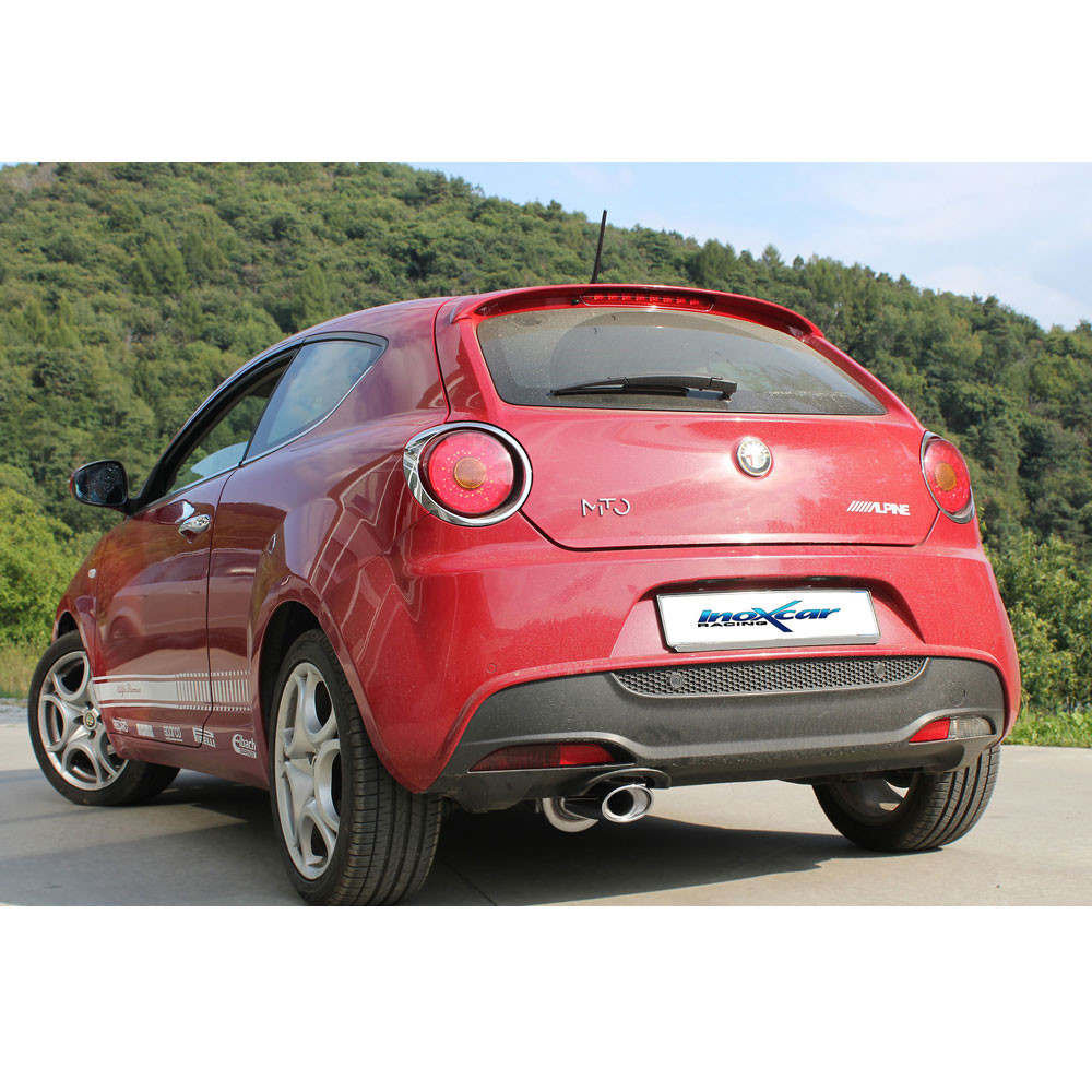 Tubo central com silenciador Inoxcar Alfa Romeo Mito 1,4i 2008-2012Array