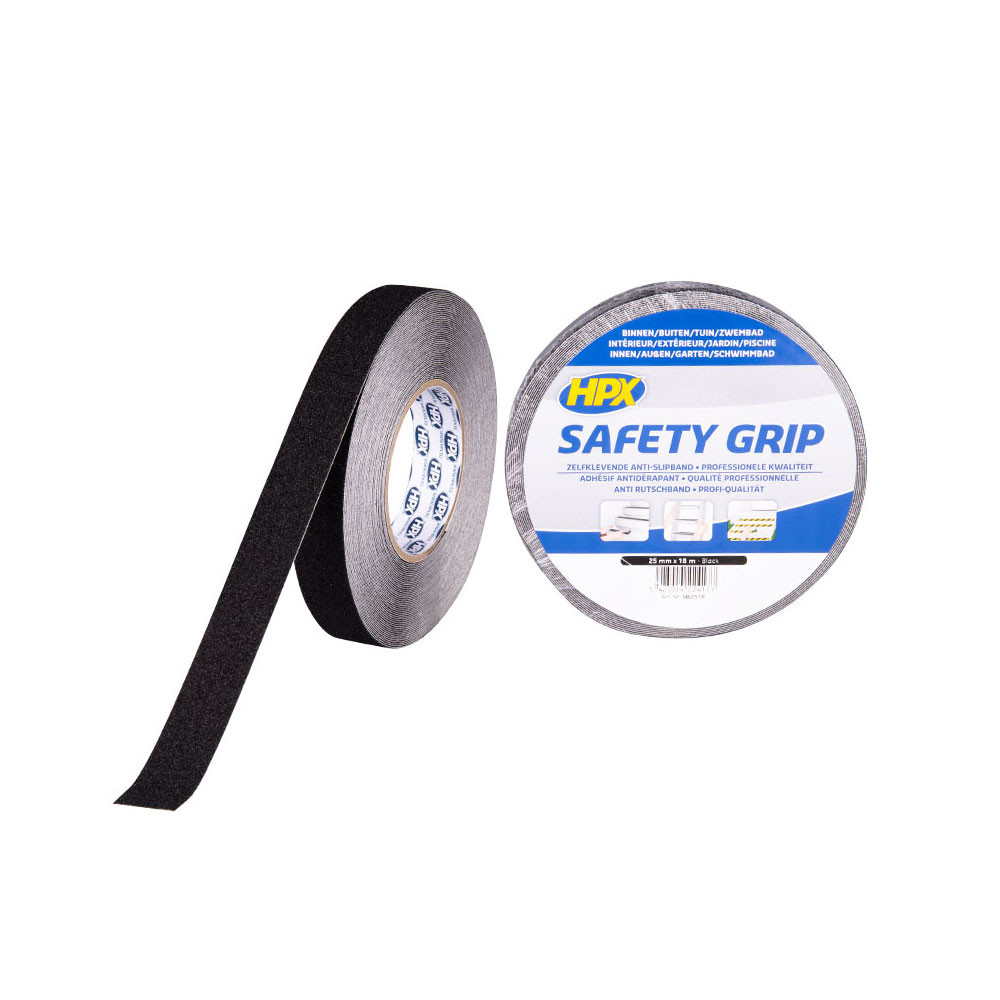 Fita antiderrapante HPX preto 25mm x 5mArray