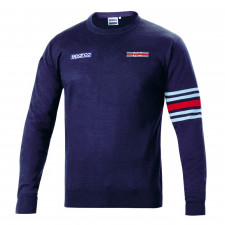 Jersey Sparco Martini Racing lana cuello redondo