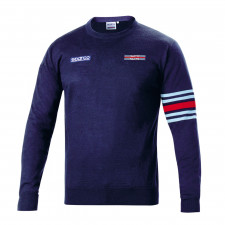Jersey Sparco Martini Racing algodón cuello redondo