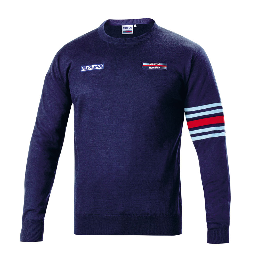 Jersey Sparco Martini Racing algodón cuello redondoArray