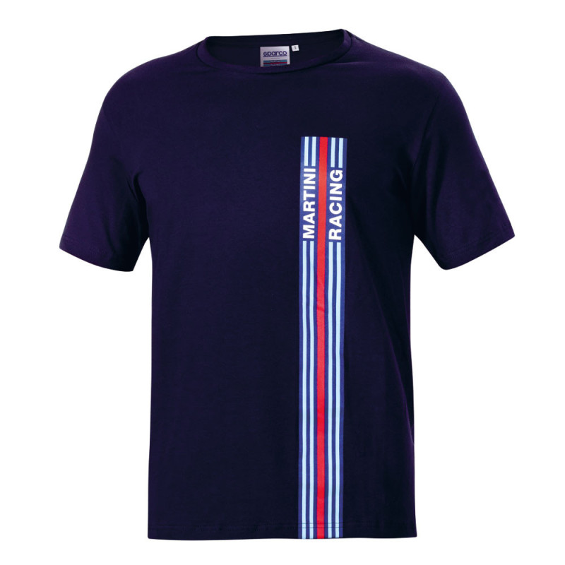 T-shirt Sparco Martini Racing com riscaArray