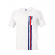 T-shirt Sparco Martini Racing com risca