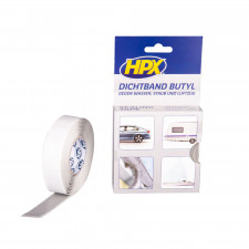 Cinta sellado HPX butilo gris 20mm x 3m