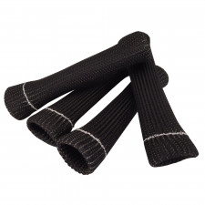 Proteção térmica Cool It para 4 cabos de vela de ignição 15cm preto