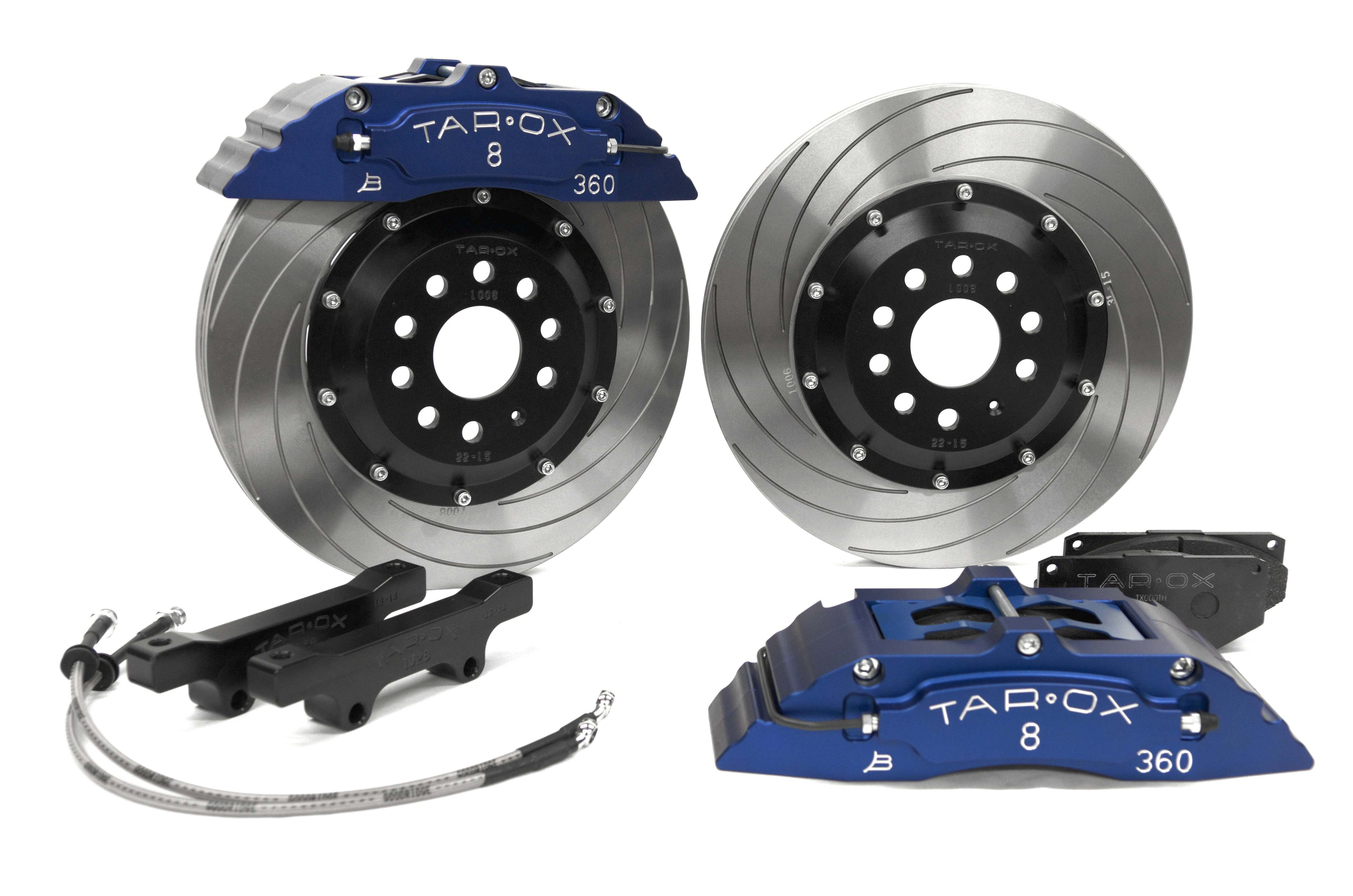 Kit de travões grandes dianteiros de 8 pistões SUBARU BRZ 2.0 jantes de 16 polegadas 12-, discos 360X30Array
