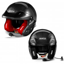 Casco jet Sparco RJ-i carbono