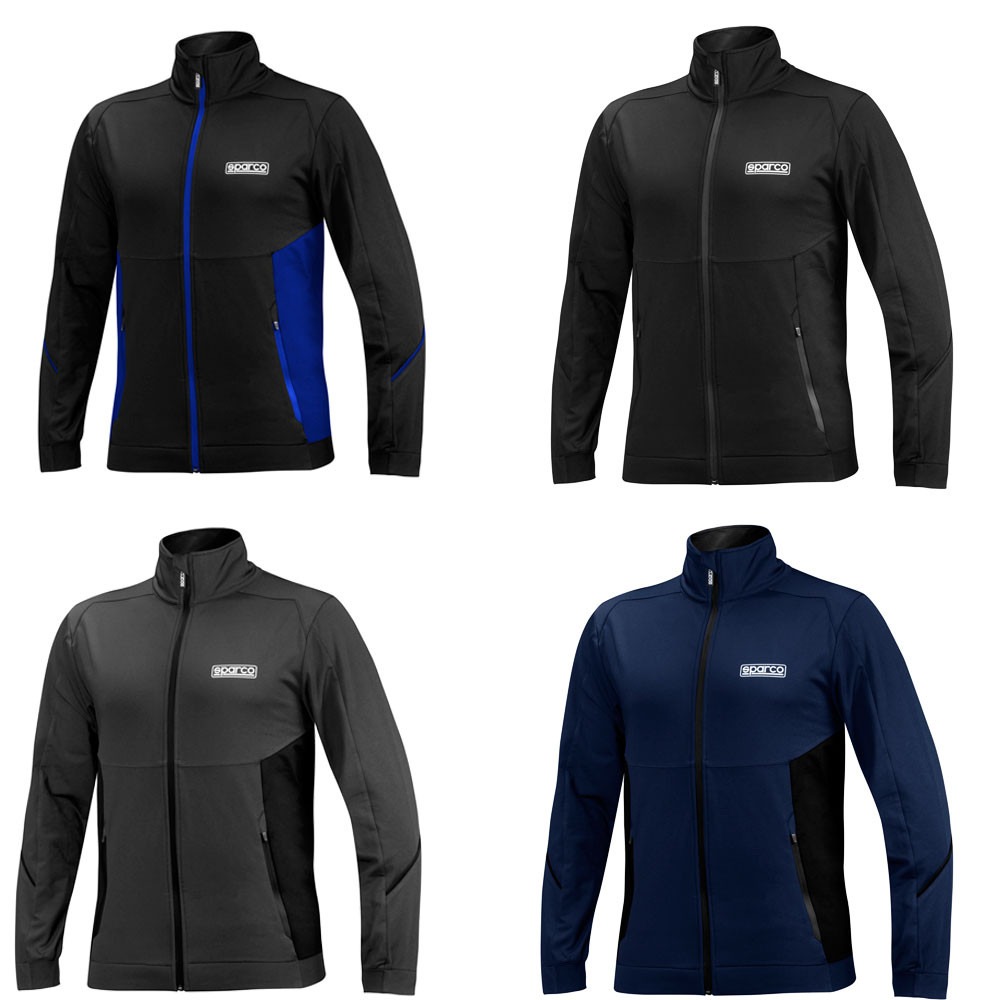 Sudadera con cremallera SparcoArray