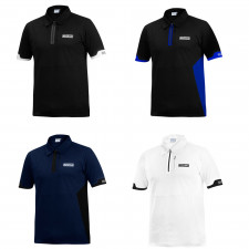 Polo con cremallera Sparco