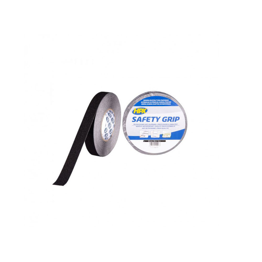 Cinta antideslizante HPX negra 50mm x 5mArray