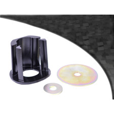 Suporte de motor largo preto Powerflex Silent-block Volkswagen Golf 5 (1 peça)
