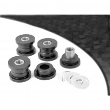 Barra estabilizadora dianteira Powerflex preta Silent-block Volkswagen Golf 4 (2 peças)