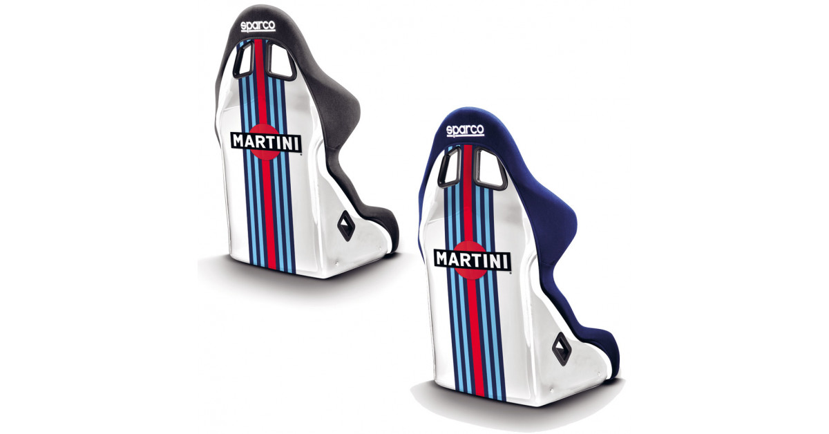 Asiento baquet para simulador Sparco Martini Racing