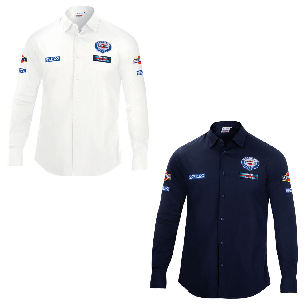 Camisa de manga comprida Sparco Martini RacingArray